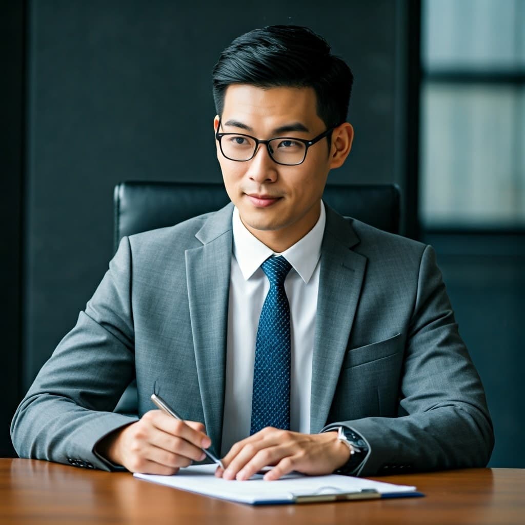 After wearing the hair system, Malaysian men can achieve perfect cooperation at work